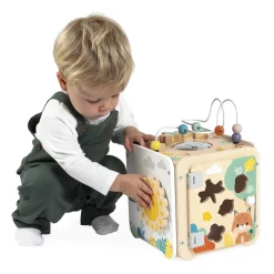 Janod Grand Cube Multi-Activites Pure Multicolore