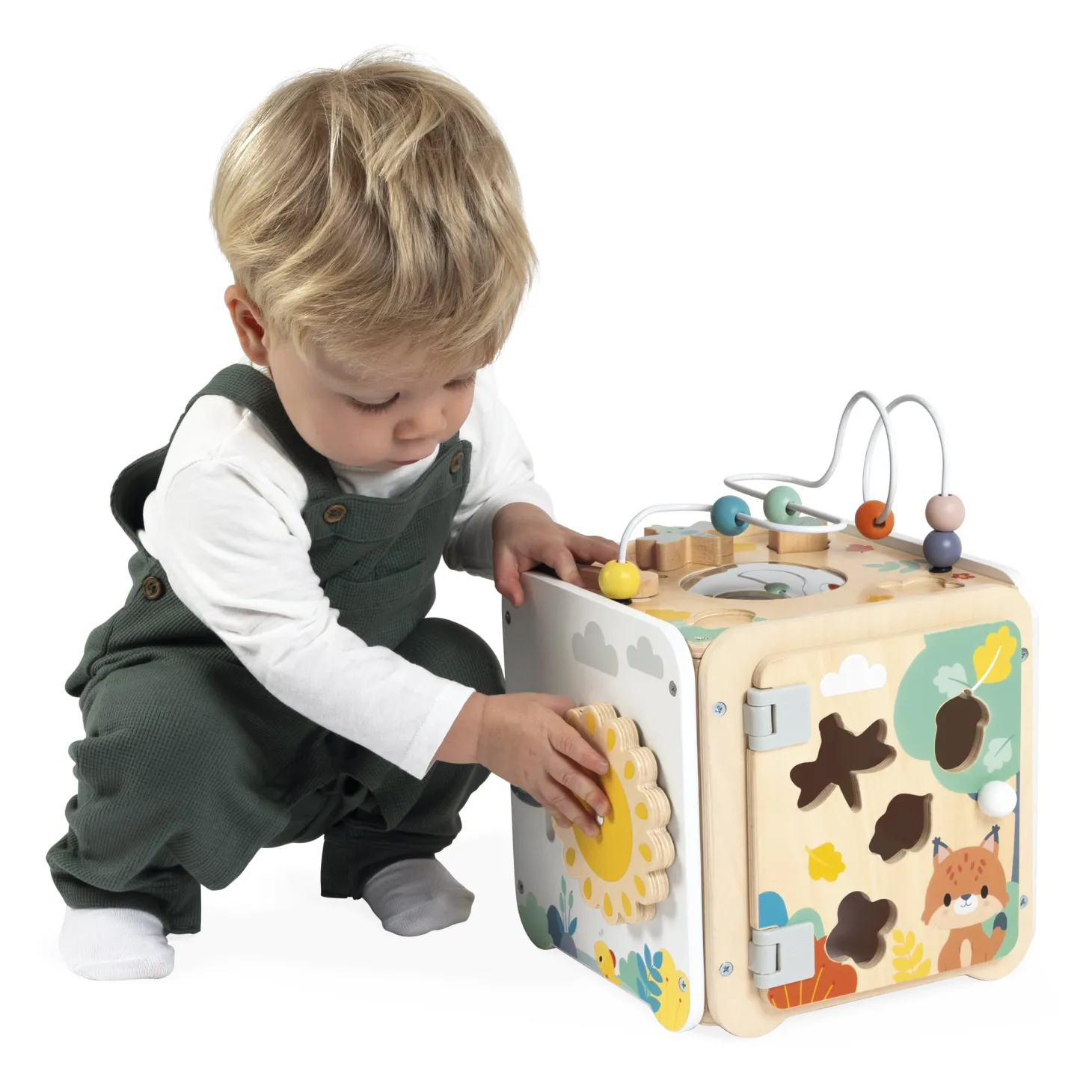 Janod Grand Cube Multi-Activites Pure Multicolore