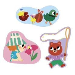 Janod                    50 Grandes Gommettes Printemps    Multicolore