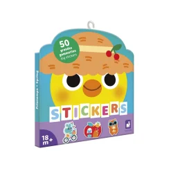 Janod                    50 Grandes Gommettes Printemps    Multicolore