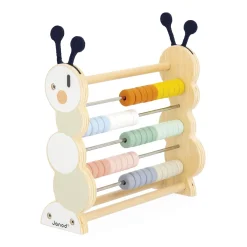 Janod Jeu éducatif Boulier Chenille Multicolore