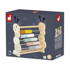 Janod Jeu éducatif Boulier Chenille Multicolore