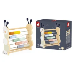 Janod Jeu éducatif Boulier Chenille Multicolore