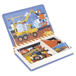 Janod Jeu éducatif Magneti'Book Construction Multicolore