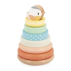 Janod Jouet Pure Empilable Nid Multicolore