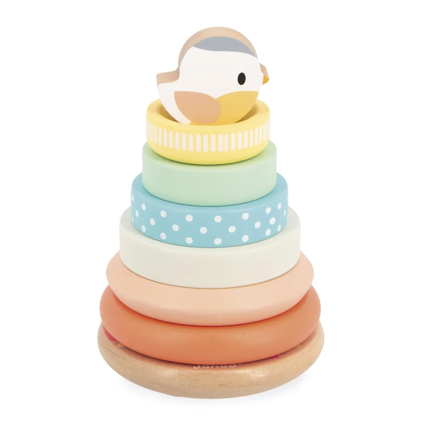 Janod Jouet Pure Empilable Nid Multicolore