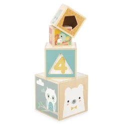Janod Jouet Pure Pyramide Multicolore