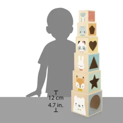 Janod Jouet Pure Pyramide Multicolore
