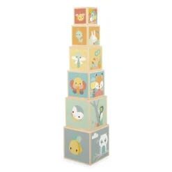 Janod Jouet Pure Pyramide Multicolore