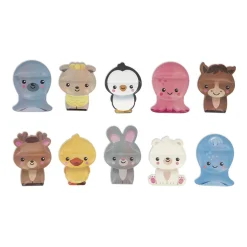 Janod Jouets de bain Animaux Mix&Match Multicolore