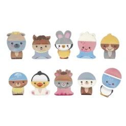Janod                    Jouets de bain Animaux Mix&Match    Multicolore