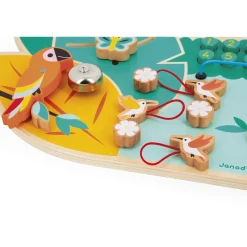 Janod Jouet Tropik Busy Board Croco Vert