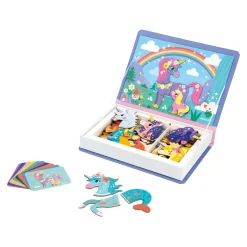 Janod                    Magneti'book licornes    Multicolore