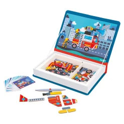Janod                    Magneti'book pompiers    Multicolore