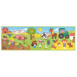 Janod                    30 Magnets la ferme    Multicolore