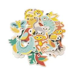 Janod                    24 magnets Tropik    Multicolore