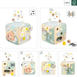 Janod                    Maxi cube multiactivités    Multicolore