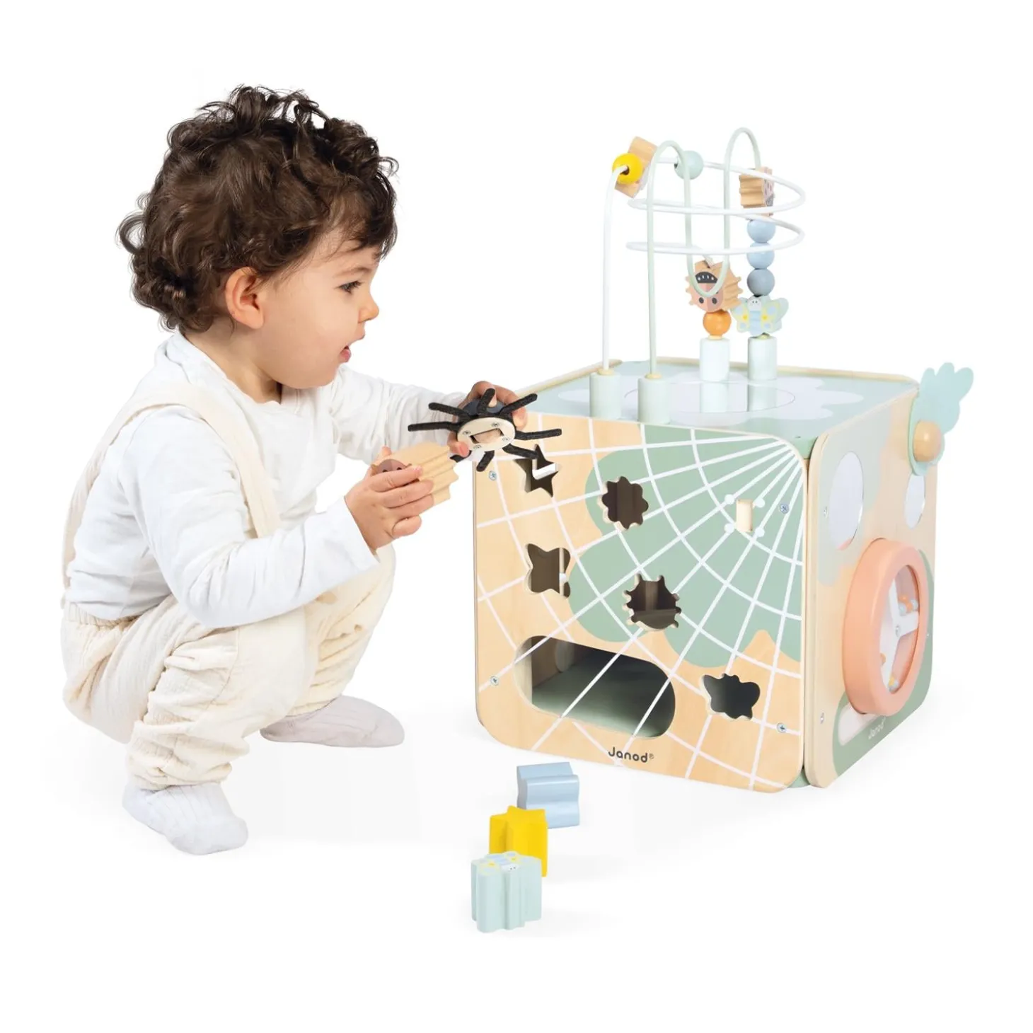 Janod Maxi cube multiactivités Multicolore