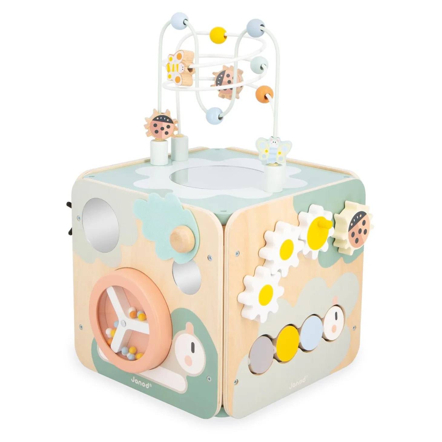 Janod Maxi cube multiactivités Multicolore