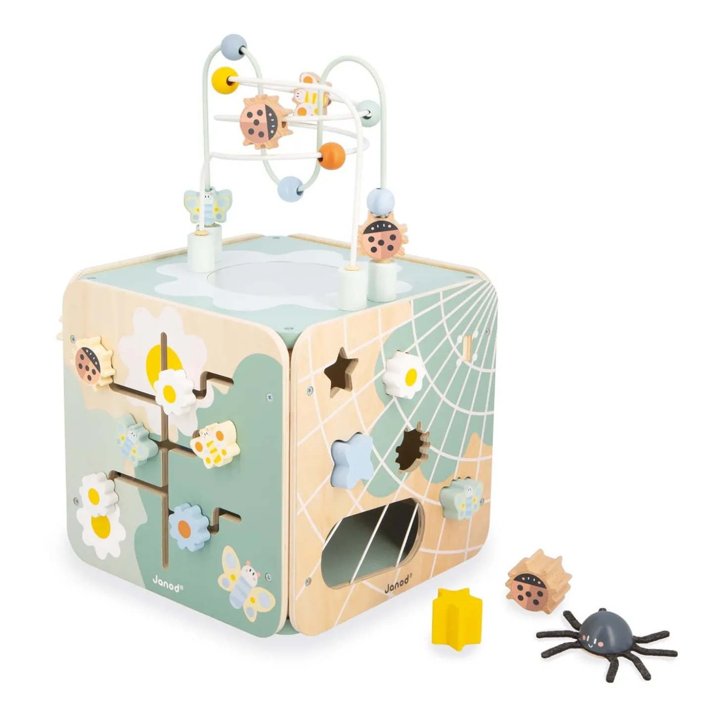 Janod Maxi cube multiactivités Multicolore
