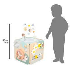 Janod Maxi cube multiactivités Multicolore