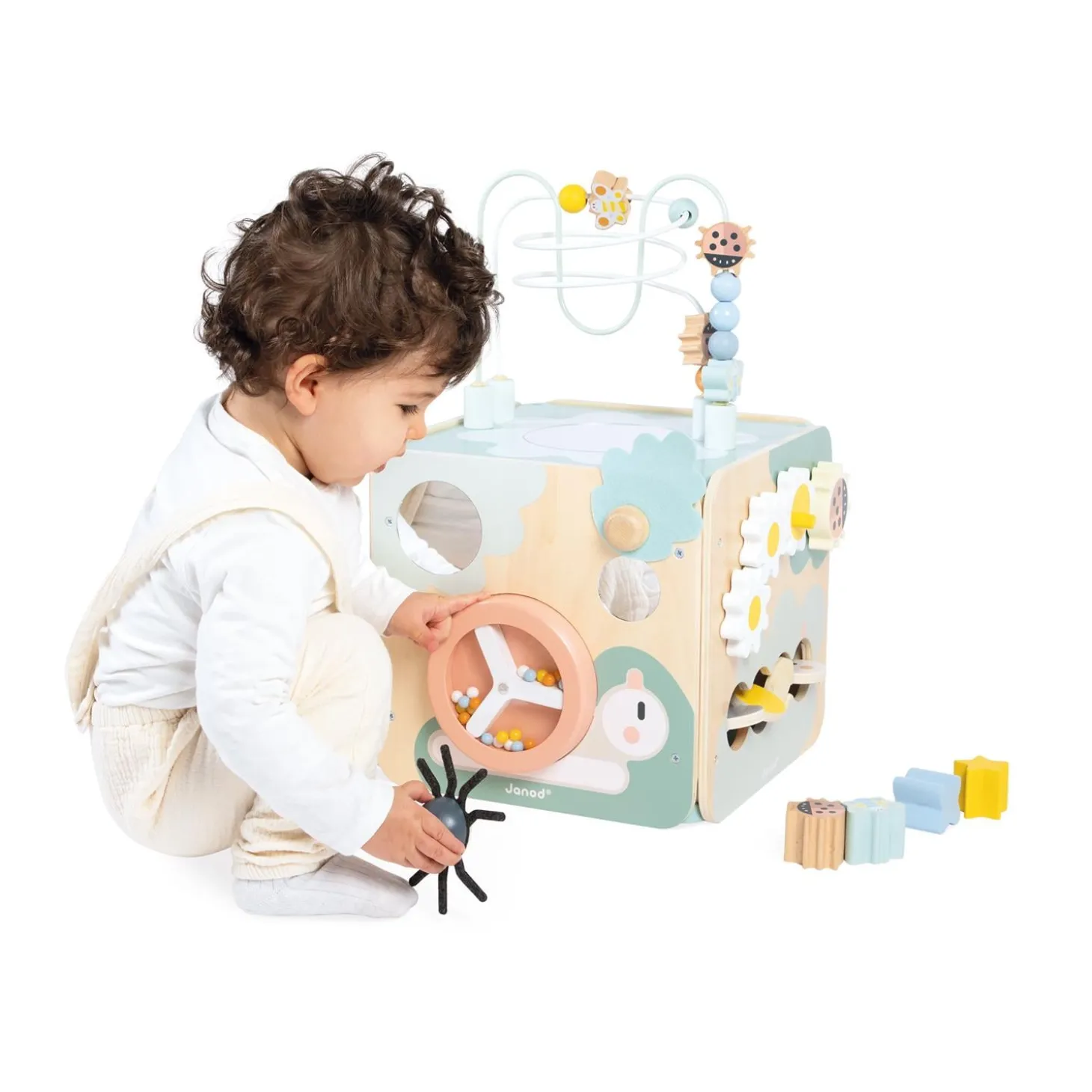 Janod Maxi cube multiactivités Multicolore