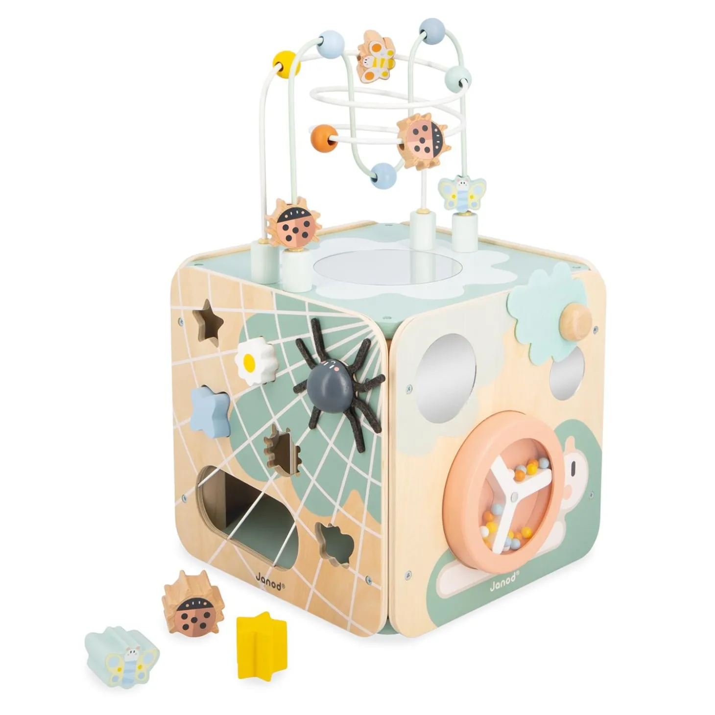Janod Maxi cube multiactivités Multicolore