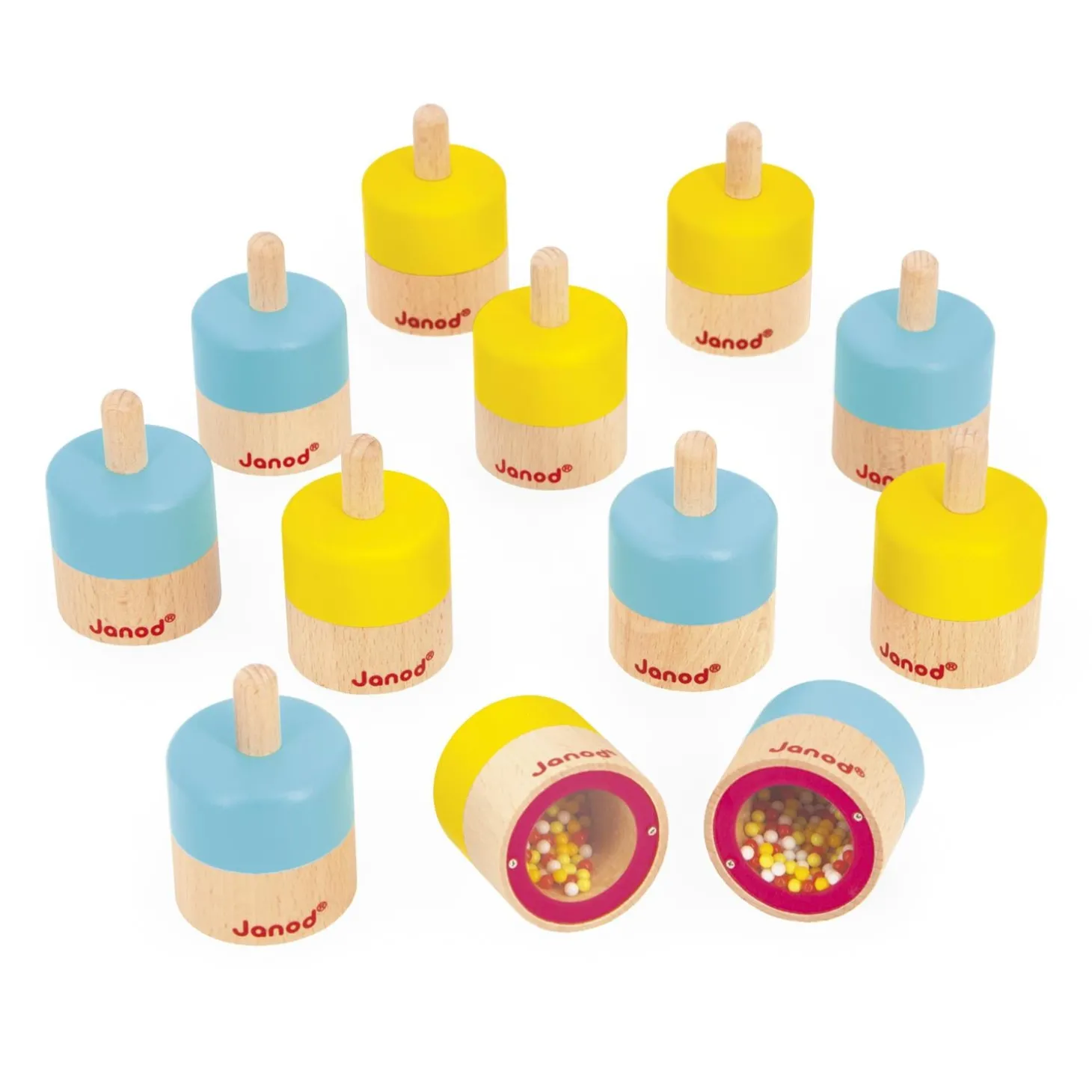 Janod Memo Sonore Sensoriel Multicolore