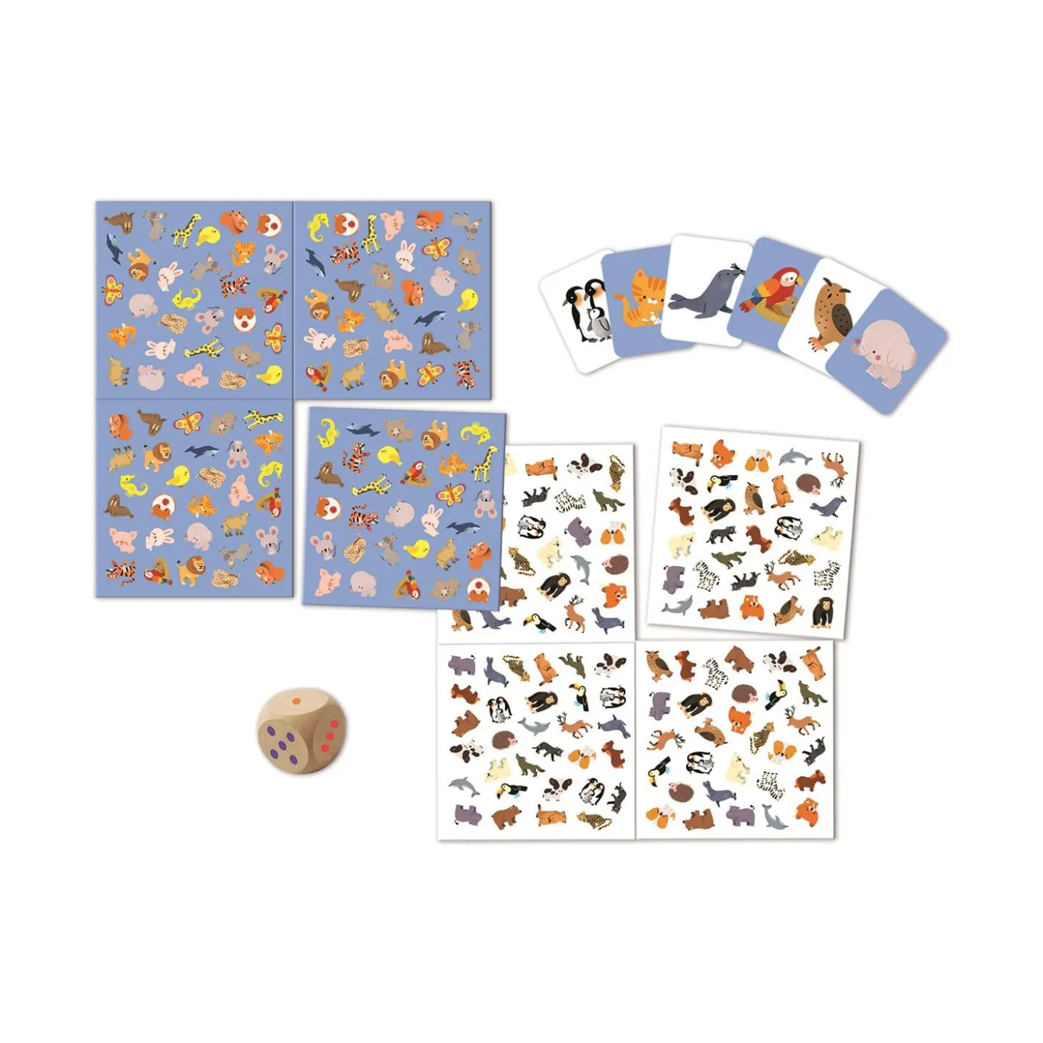 Janod Mon premier cherche et trouve animaux Multicolore