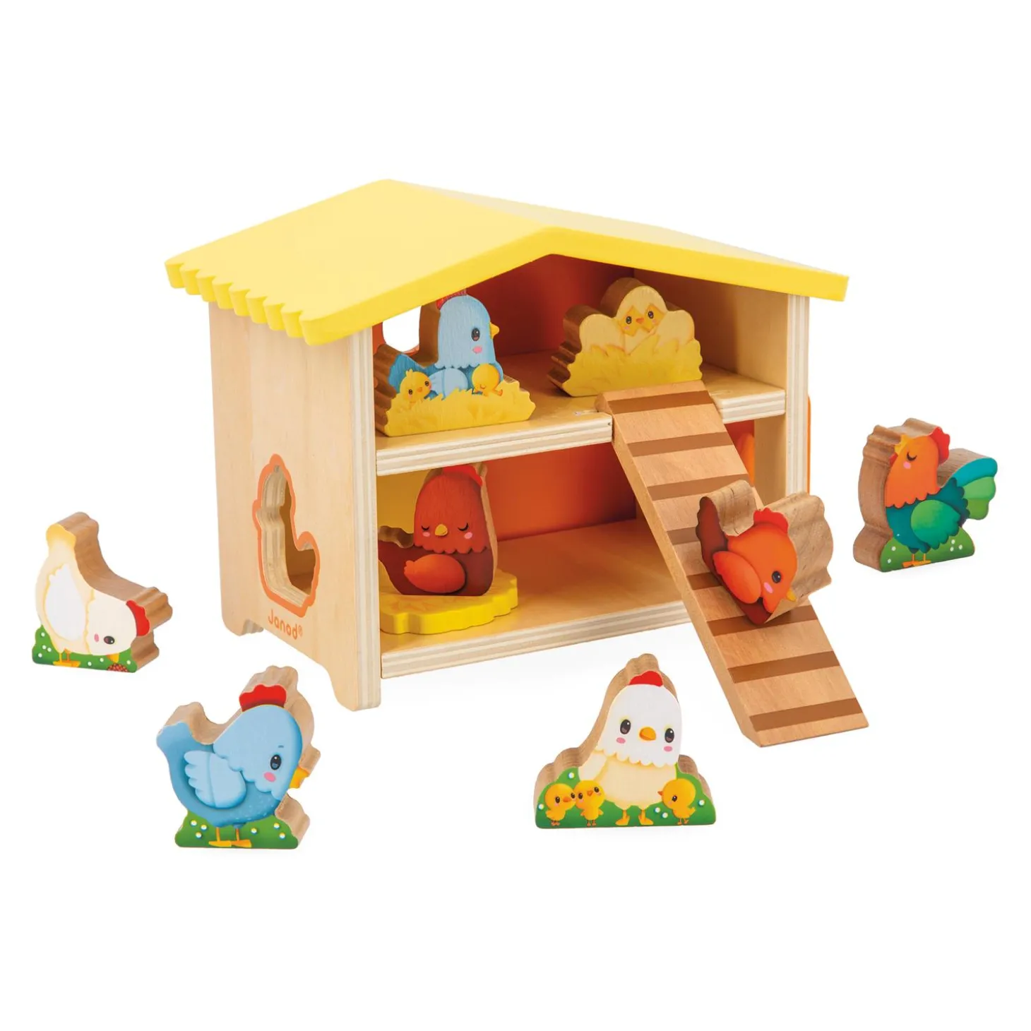 Janod Mon premier poulailler Ferme Orange