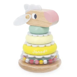 Janod                    Mouton à Empiler Zigolos    Multicolore