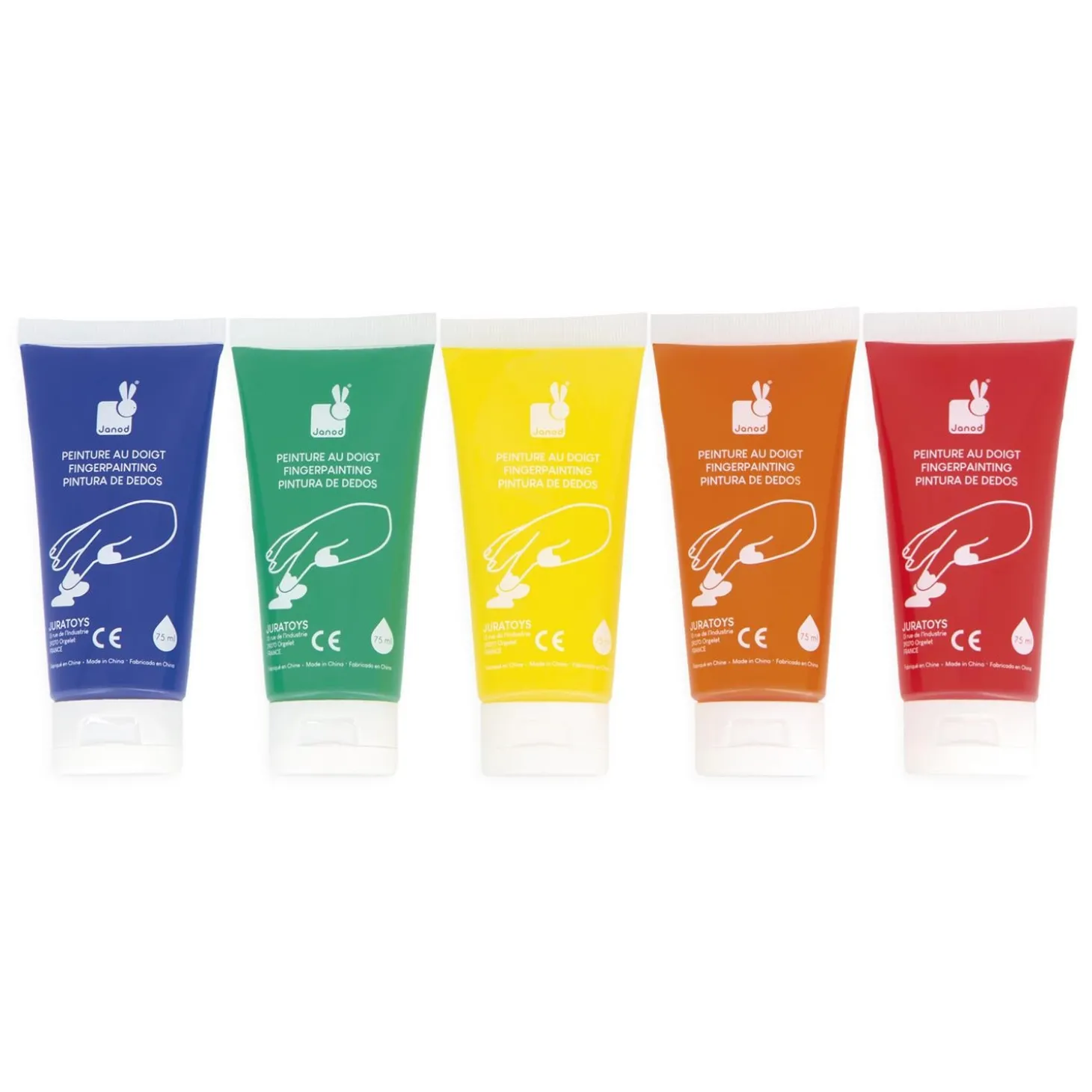 Janod Peinture au Doigt Multicolore