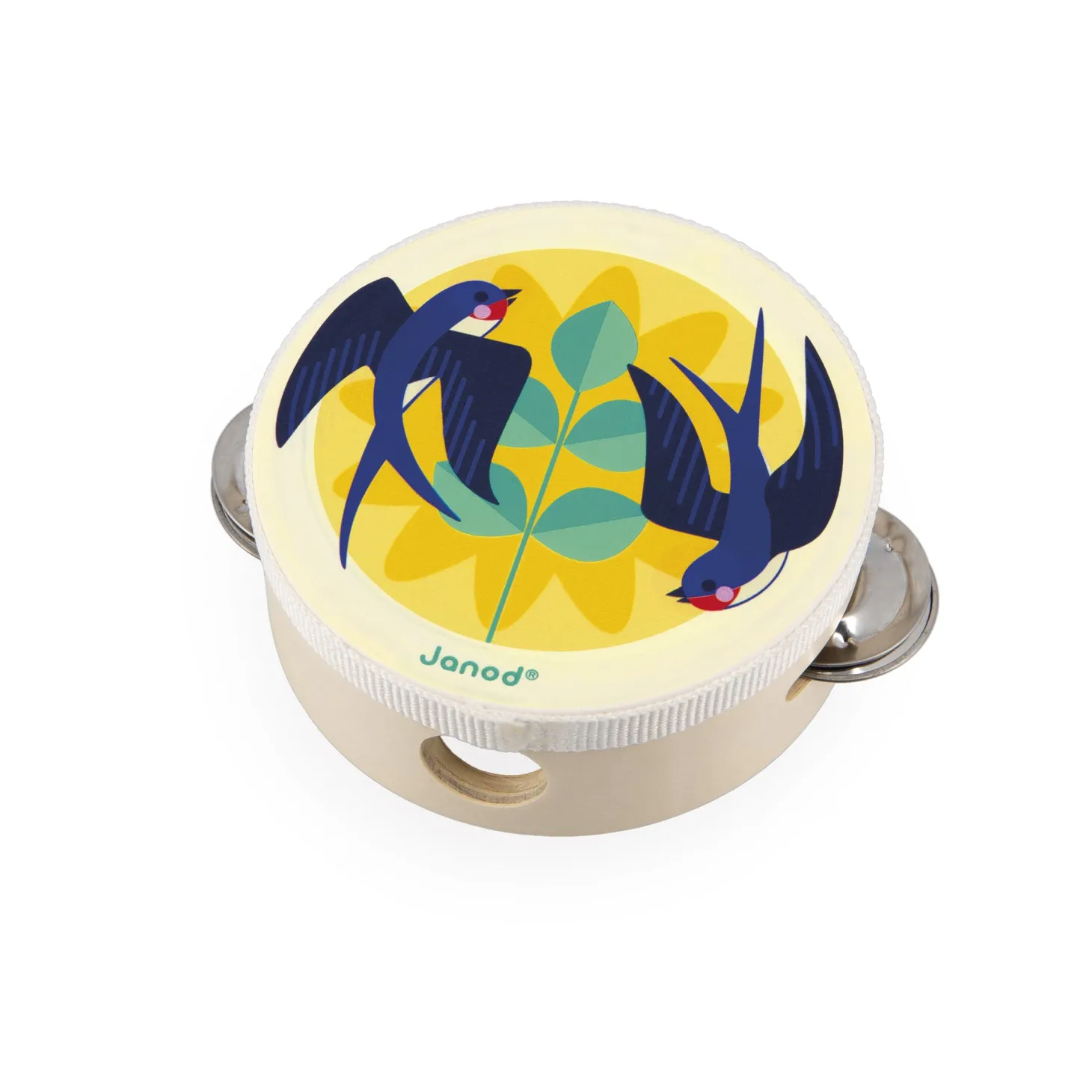 Janod Petit Tambourin Gioia Multicolore