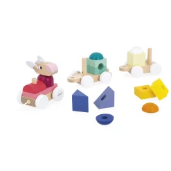 Janod Petit Train Mouton Zigolos Multicolore