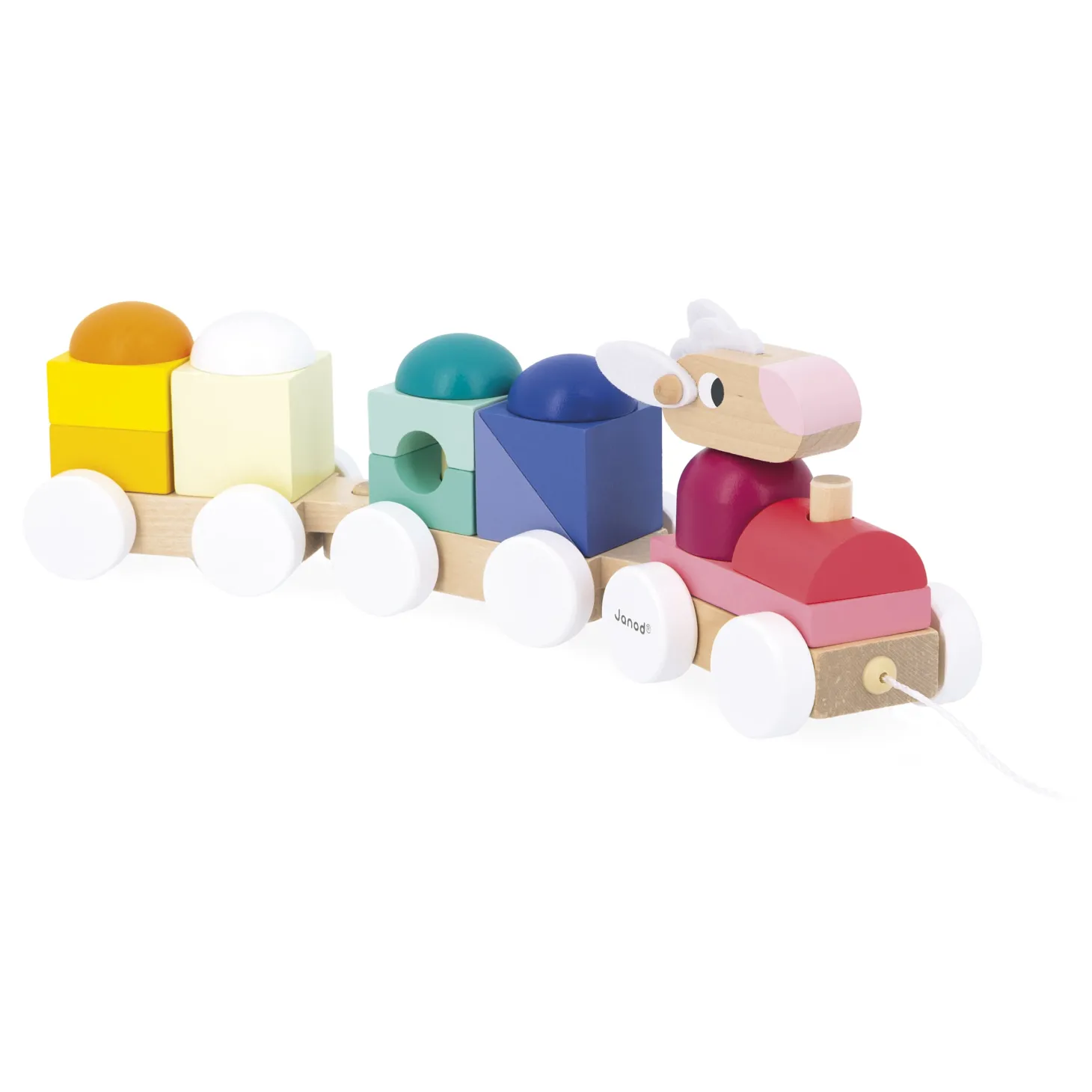 Janod Petit Train Mouton Zigolos Multicolore