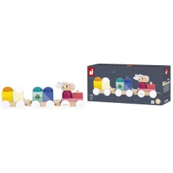 Janod Petit Train Mouton Zigolos Multicolore