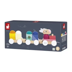 Janod Petit Train Mouton Zigolos Multicolore