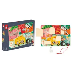 Janod Planche à cadenas la Ferme