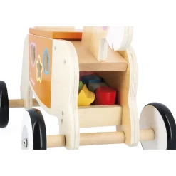 Janod                    Porteur Ane Ferme    Orange
