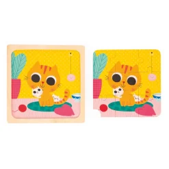 Janod                    Puzzle chat peanut
