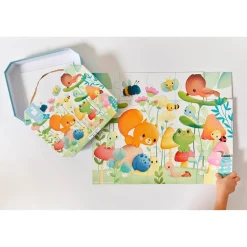 Janod Puzzle les compagnons du jardin 20 pièces