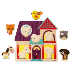 Janod                    Puzzle musical Mes petits compagnons