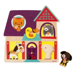 Janod                    Puzzle musical Mes petits compagnons