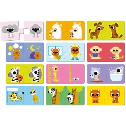 Janod                    Puzzles les contraires    Multicolore
