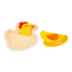 Janod 4 puzzles évolutifs Ferme
