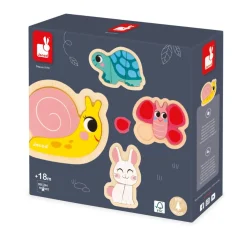 Janod                    4 puzzles évolutifs    Jardin