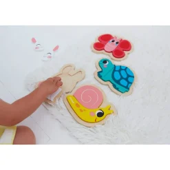 Janod                    4 puzzles évolutifs    Jardin