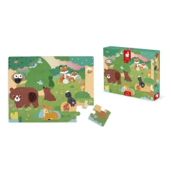 Janod                    Puzzle Tactile Foret    Multicolore