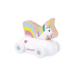 Janod                    Roulant Licorne Cross Roads     Blanc