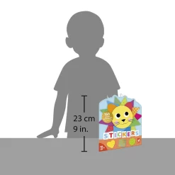 Janod                    150 Stickers en Planches Formes Geo    Multicolore